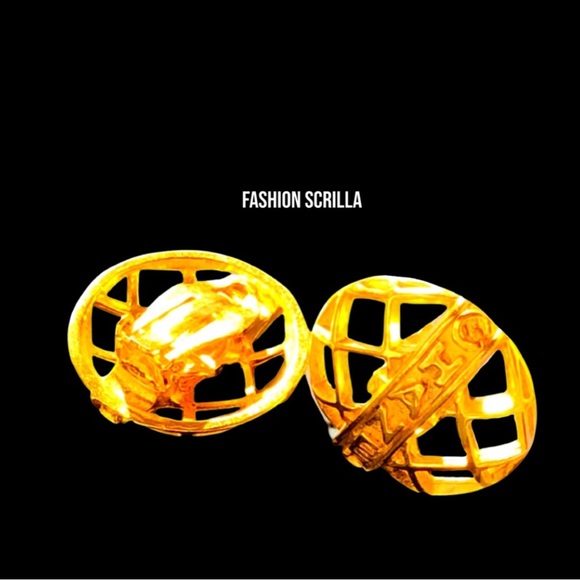 Chanel Vintage XL Runway Earrings - Picture 8 of 16